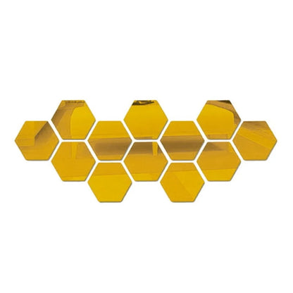 Hexagon Mirror Stickers